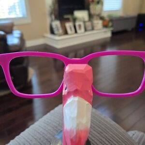 Vibrant Pink Glasses